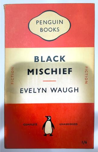 Signboard of Black and White penguin in English language, UK