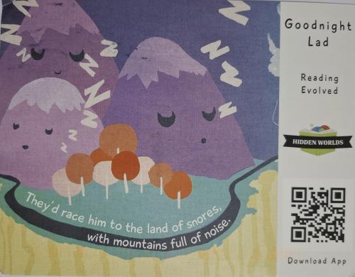 QR code printed on a passport