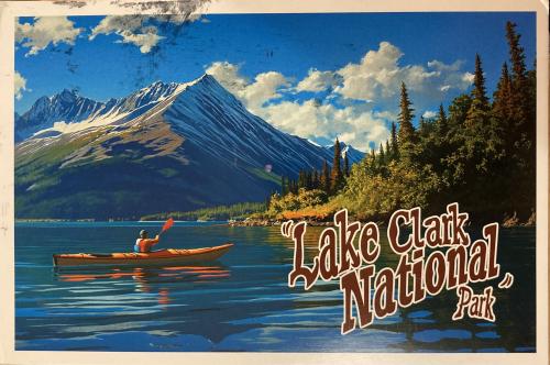 Lake Tekapo, Canterbury, New Zealand. Vintage postcard.