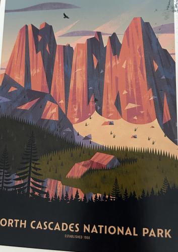 Mountains and pine forest on the background of the mountain landscape.