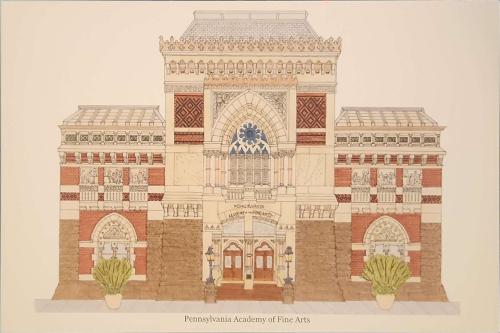 Ancient Indian architecture. Retro and old image. Illustration after a photo